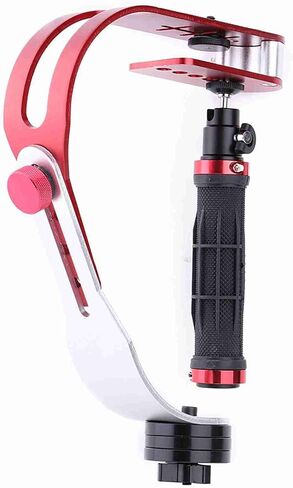 Naroote Professional Video Stabilizer, Handheld Camera Stabilizer, Compact Camera Stabilizers with Rubberized Grip and Adjustable Balance, Ideal for DSLR Camcorder Up to 2.2lb in Kuwait