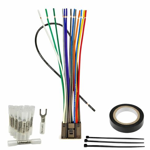 مجموعة الأسلاك لسلسلة كينوود سيليكت DPX، DMX، DDX، KDC - DDX-376BT، DMX-706S، DMX-7706S، DPX-540BT، KDC-BT378U، KDC-X303، KDC-X304، KDC-X704، KMM-BT318U، KMM-BT322U in Kuwait