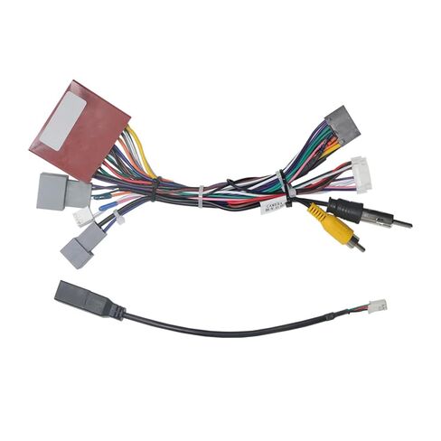 16pin Car Radio Stereo Power Retrofit Wiring Harness Adapter fits for Mazda CX-7 CX-9 2007-2015 Support Factory Bose Amplifier and Backup Camera in Kuwait