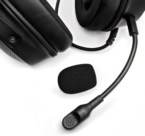 ميكروفون بديل من Yoidesu، ميكروفون واضح لإلغاء الضوضاء لسماعات الألعاب USB السلكية V3، مع قابس مطلي بالذهب ونواة OFC in Kuwait