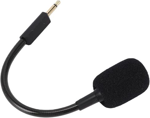 قطعتان من الميكروفون البديل من Gugxiom لسماعات الألعاب USB السلكية V3، ميكروفون بوم قابل للفصل مع خاصية إلغاء الضوضاء مع قابس مطلي بالذهب 3.5 مم، صوت واضح in Kuwait