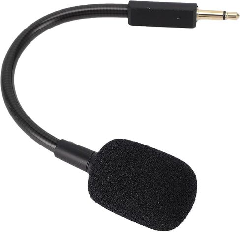 قطعتان من الميكروفون البديل من Gugxiom لسماعات الألعاب USB السلكية V3، ميكروفون بوم قابل للفصل مع خاصية إلغاء الضوضاء مع قابس مطلي بالذهب 3.5 مم، صوت واضح in Kuwait