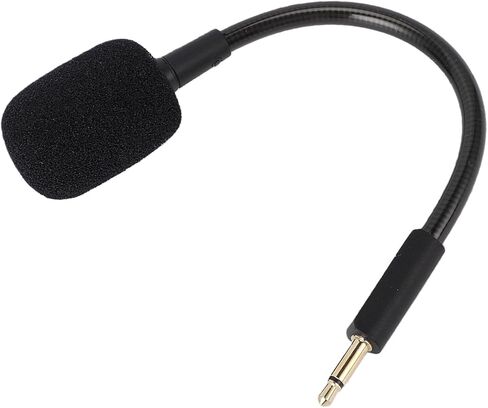 قطعتان من ميكروفون يونسيتي البديل لسماعات رأس الألعاب USB السلكية V3، وميكروفون بخاصية إلغاء الضوضاء مع قابس 3.5 ملم، للحصول على صوت واضح وتقليل الضوضاء بشكل قوي in Kuwait