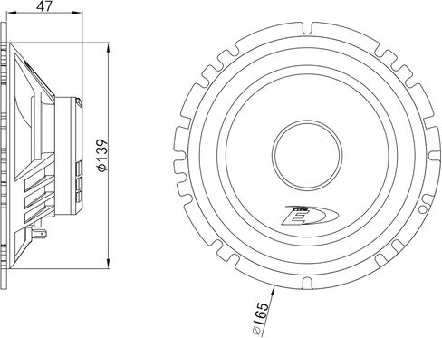 Alpine Electronics 2-Way Coaxial Speakers in Kuwait