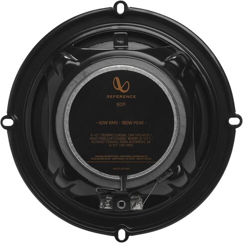 سلسلة Infinity REF607F المرجعية مقاس 6.5 بوصة مكبرات صوت محورية عالية الأداء للسيارات (متجددة) in Kuwait