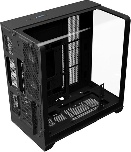 ثيرمالتاكي فيو 390 تي جي؛ منتصف البرج؛ مراوح 2 × 120 مم CT PWM متضمنة؛ دعم المبرد 360 مم؛ خلوص وحدة معالجة الرسومات 460 مم؛ دعم الموصل المخفي؛ فتحات PCIe قابلة للتدوير؛ أسود؛ CA-11F-00M1WN-01 in Kuwait