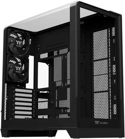 ثيرمالتاكي فيو 390 تي جي؛ منتصف البرج؛ مراوح 2 × 120 مم CT PWM متضمنة؛ دعم المبرد 360 مم؛ خلوص وحدة معالجة الرسومات 460 مم؛ دعم الموصل المخفي؛ فتحات PCIe قابلة للتدوير؛ أسود؛ CA-11F-00M1WN-01 in Kuwait