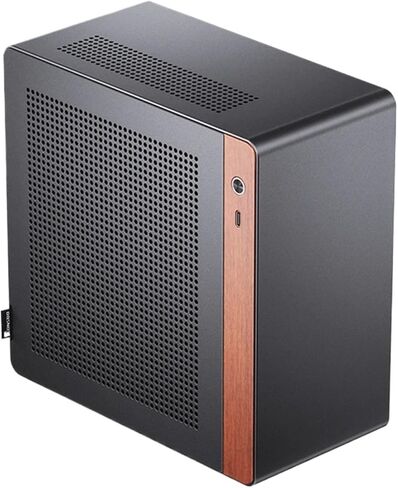 متوافق مع هيكل JONSBO NV10 ITX Mini، ألومنيوم كامل، يدعم مصدر طاقة مرن 1U (NV10 فضي) in Kuwait