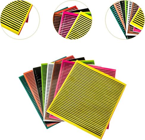 8Pcs Fly Tying Materials Synthetic Peacock Quill Portable Accessories, Tying Sticker, Realistic Lightweight, Lure Making Wrap in Kuwait