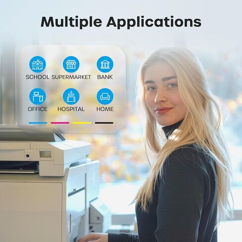 خراطيش حبر LC501 متوافقة مع Brother LC501 LC501XL LC 501 XL تعمل لطابعة Brother MFC-J1260DW MFC-J1360DW MFC-J1410DW (2 أسود) in Kuwait
