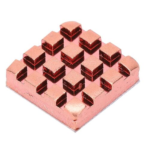 مشعات نحاسية صغيرة بالوعة الحرارة 10 قطع P14 x 4 x 14، لاصق موصل حراري - تصميم متين، تبديد حرارة فعال للإلكترونيات in Kuwait