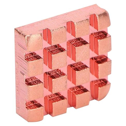 مشعات نحاسية صغيرة بالوعة الحرارة 10 قطع P14 x 4 x 14، لاصق موصل حراري - تصميم متين، تبديد حرارة فعال للإلكترونيات in Kuwait