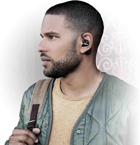 Shure True Wireless Adapter (Gen 2) for Sound Isolating Earphones, Secure Over-Ear Fit, Bluetooth 5 Wireless Technology, Long Battery Life With Charging Case, & Fingertip Controls in Saudi Arabia