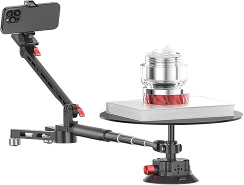 Professional Photo Video Rotating Camera Slider, for Product Photography, Commercial Video, 360 Degree Photography Spinner in Kuwait