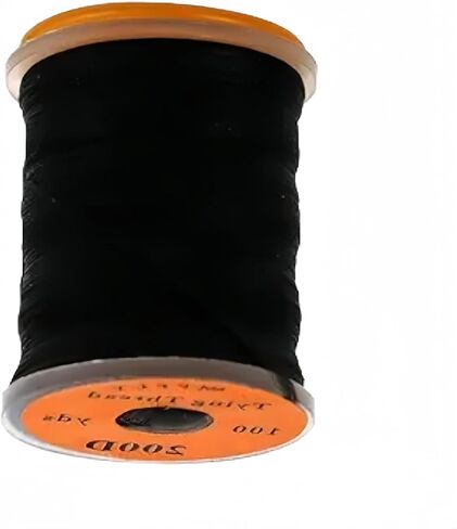 Fly Tying Thread for Fishing, 200D Black, 100 Yard, Fluorescent Bass Hook Line, Accessories for Fly Tying Materials in Kuwait