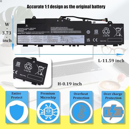 استبدال بطارية L19M3PF3 L19M3PF4 لجهاز IdeaPad 5-14IIL05 5-14ARE05 5-14ITL05 5-14ALC05 5-14IAL7 5-14ABA7 سلسلة بطارية الكمبيوتر المحمول L19C3PF3 L19L3PF7 5B10W86936 5B10W86939 5B10W86957 44.5 واط ساعة in Kuwait
