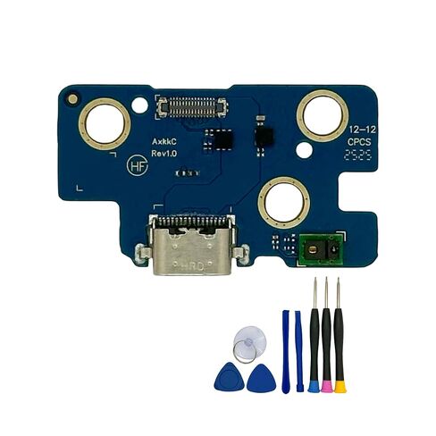 USB Charging Port Repair Kit for Samsung Galaxy Tab A8 10.5SM-X200 SM-X205 Connector Board Flex Cable Replacement with Tools in Kuwait