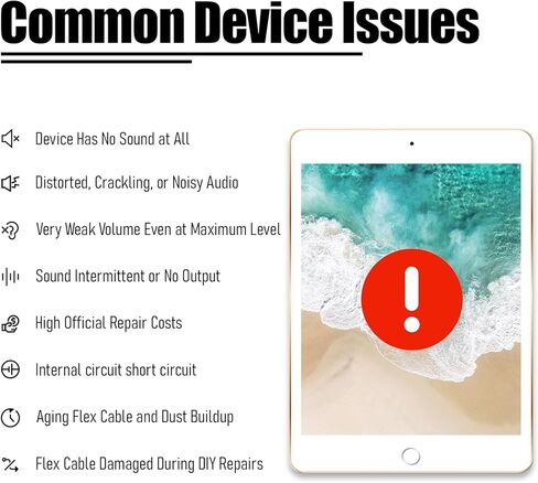 مكبر صوت بديل لجهاز iPad mini 5 بديل لجهاز iPad mini 5 2019 7.9 بوصة متوافق مع A2133 A2124 A2126 A2125 in Kuwait