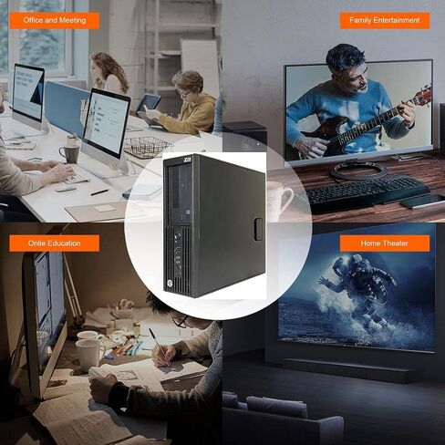 سطح المكتب HP Small Form Factor Z230 Workstation، كمبيوتر i7 مجدد، ذاكرة وصول عشوائي 32 جيجا، 512 جيجا SSD، واي فاي مدمج، Windows 11، HDMI، DP، VGA، DVD، USB 3.0، دعم 4K، K&M + TJJ PAD (متجدد) in Kuwait
