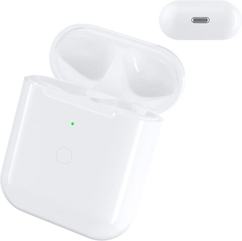 Replacement Airpod Wireless Charging Case, Charging Case Compatible for Air Pod 1st 2nd Generation, Airpods1&2 Charger Case Replacement,Bluetooth Pairing in Kuwait