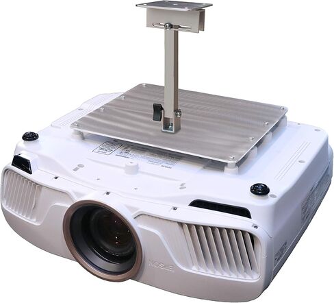 حامل سقف لجهاز العرض متوافق مع Epson EH-QB1000 EH-QB1000B EH-QB1000W مع اقتران التحول الجانبي (امتداد 12 بوصة) in Kuwait