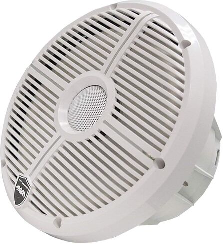 Wet Sounds REVO 6-XWW White Closed XW Grille 6.5 Inch Marine LED Coaxial Speakers (Pair) (Renewed) in Kuwait
