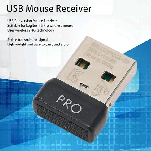 Gavigain USB Mouse Receiver,2.4 GHz Wireless Technology, USB Desktop PC Adapter Real Compatible with Wireless Mouse and Keyboard, Headphones Keyboard Mouse Speakers Printer in Kuwait