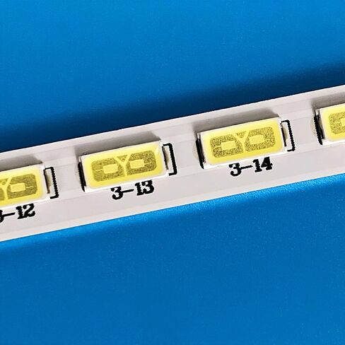 شرائط الإضاءة الخلفية LED (2) لـ Vizio 60''TV E601I-A3 E601I-A3E KDL-60R550A KDL-60R555A KLV-60EX640 LC-60C40OOU LCD-60LX640A LC-60LE640U LC-60LE651E LC-60LE751K KDL-60R520A 2012SSP60 68L 68R in Kuwait
