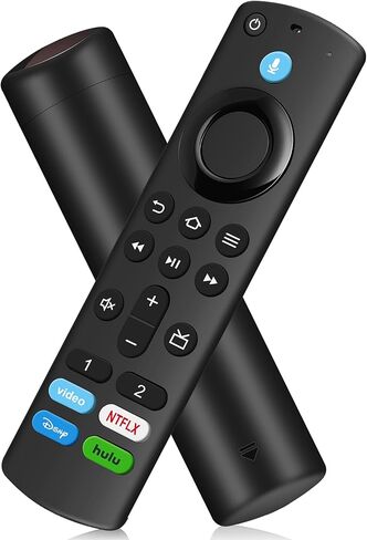 Replacement Voice Remote Control Fit for All Fire Smart TV Cube, Firestick 4K/4K Max (1st/2nd Gen), Stick (2nd/3rd Gen)/Lite/HD, Smart TV 3rd Gen, for Hisense TCL Insignia TVs in Kuwait