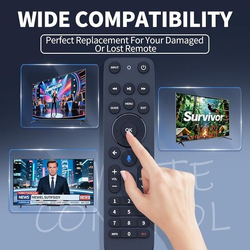 بديل لجهاز التحكم عن بعد Verizon FiOS TV One، جهاز تحكم عن بعد صوتي متوافق مع 2019 MG3-R32140B VRC4100 BLE - سهل الاقتران in Kuwait