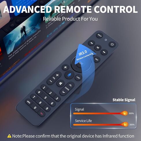 بديل لجهاز التحكم عن بعد Verizon FiOS TV One، جهاز تحكم عن بعد صوتي متوافق مع 2019 MG3-R32140B VRC4100 BLE - سهل الاقتران in Kuwait