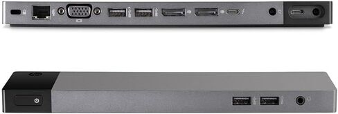 HP Elitebook Zbook Thunderbolt 3 Dock 90W- HP TB3 Dock Station USB-C، DisplayPort، RJ-45، VGA (متجدد) in Kuwait
