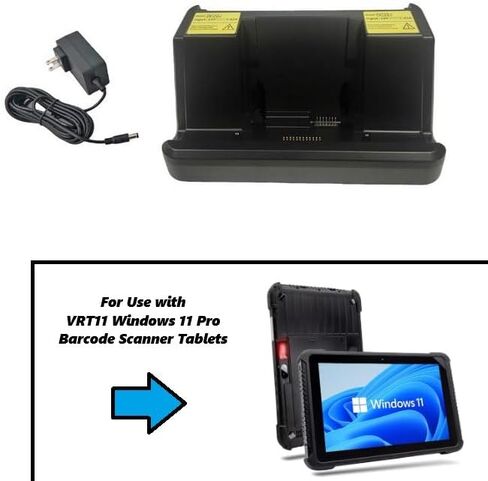 Charger Cradle Dock for VRT11 Windows 11 Pro Ultra Rugged Tablet (Power Supply Included) in Kuwait