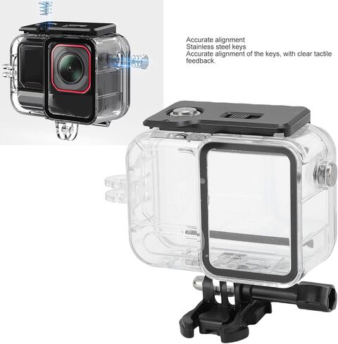 Diyeeni Water Proof Case for Ace Pro 2 Ace Pro Camera, with Anti Fog Underwater Housing Shell Cage Supports 60M / 197FT, for Diving Swimming Surfing in Kuwait