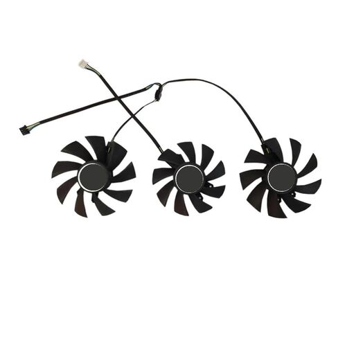 85MM 75MM 4PIN GPU Cooling Fan Replacement for RTX 2060, GTX 1660 Ti, and GTX 1660 Ultra Graphics Cards(2 Fan) in Kuwait