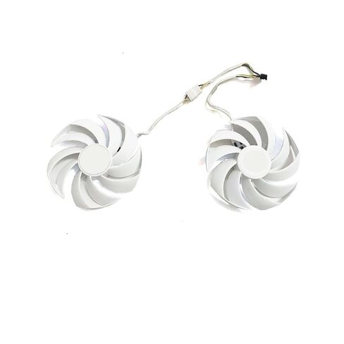 4PIN 95MM GPU Fan Replacement for RTX 4070/4070TI/4070 Super 12G Ventus 2X White OC - Model PLD10010S12HH in Kuwait