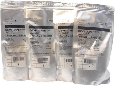 مادة المطور 650G CMYK Repack متوافقة مع Pro C6503 C8003 C5300 C5310 C5200 C5220 MP C6503 C8003 C5300 C5310 C5200(CMYK) in Kuwait