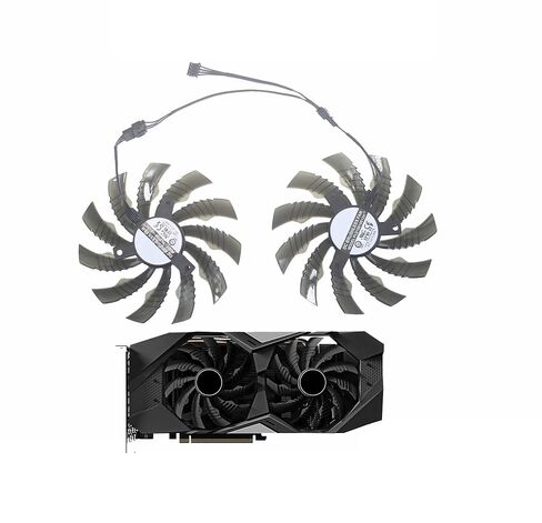 95 مللي متر PLD10010S12HH GTX1660Ti GTX 1650 لـ RTX2070 2060 Super 2070 OC بطاقة تبريد مروحة in Kuwait