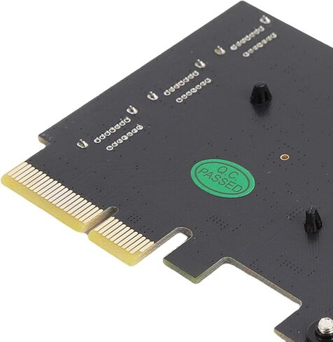 بطاقة تمديد القرص الصلب PCIE إلى 6 منافذ، واجهة PCIE 3.0 لمجموعة شرائح ASM1166، مع سرعة نقل سريعة وأداء مستقر، لتوسيع تخزين النظام in Kuwait