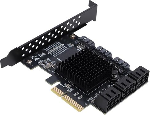 Diyeeni PCIE 4X إلى 9 منافذ بطاقة توسيع 6 جيجابت في الثانية محول PCI Express GEN3 مع 9 منافذ III لأنظمة 10 11 in Kuwait