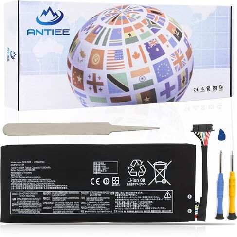 بطارية ANTIEE 81Wh L23M2PK0 L23B2PK0 L23D2PK0 لجهاز Lenovo Legion Go 8APU1 AMD سلسلة محمولة L23C2PK0 L23L2PK0 5B11M36298 5B11M36299 5B11M36296 SB11M36297 7.82V 10360 مللي أمبير in Kuwait