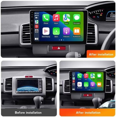 راديو Honda Freed - Android 13 ستيريو لهوندا Freed 2008-2016 IPS شاشة تعمل باللمس مدمجة في السيارة تعمل بنظام Android Auto/GPS Navigation/5G WiFi/FM/SWC/AHD in Kuwait