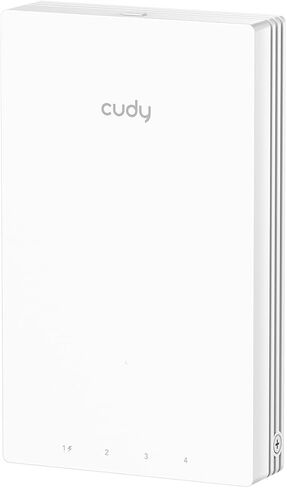 Cudy AP3000Wall WiFi6 AX3000 in-Wall Wireless Gigabit Access Point,Support OFDMA,MU-MIMO,Beamforming,PoE Powered,Cudy App Control or Web Configuration (Renewed) in Kuwait
