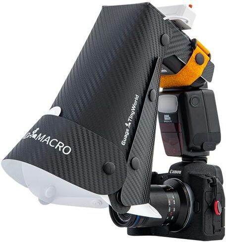 Flash Diffuser Macro Photography Diffuser Portable Speedlite Flash Diffuser Kit for Macro Insect Details Photography Compatible with Around 60mm Macro Lens (Small Verison) in Saudi Arabia