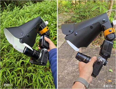 Flash Diffuser Macro Photography Diffuser Portable Speedlite Flash Diffuser Kit for Macro Insect Details Photography Compatible with Around 60mm Macro Lens (Small Verison) in Saudi Arabia