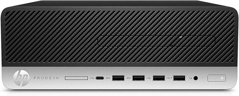 HP ProDesk 600 G4-SFF, Core i7-8700 3.2GHz, 16GB RAM, 256GB M.2-NVMe, Windows 11 Pro 64Bit, (Renewed) in Kuwait