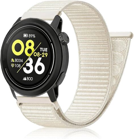 Nylon Replacement Bands Compatible with COROS PACE 3/4/Pro, COROS APEX Pro/2 PRO/APEX 46 MM/4 42MM, Soft & Breathable Straps for Women and Men in Kuwait
