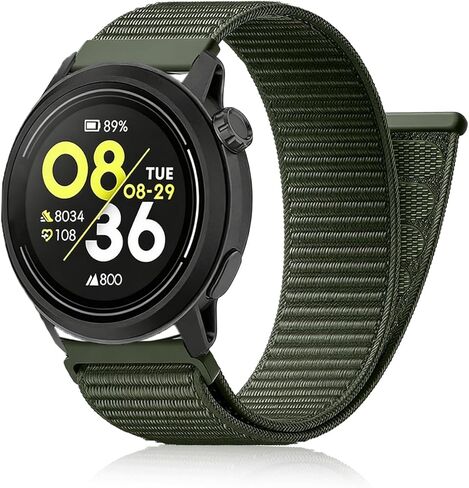 Nylon Replacement Bands Compatible with COROS PACE 3/4/Pro, COROS APEX Pro/2 PRO/APEX 46 MM/4 42MM, Soft & Breathable Straps for Women and Men in Kuwait