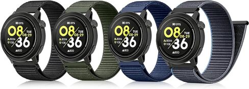 Nylon Replacement Bands Compatible with COROS PACE 3/4/Pro, COROS APEX Pro/2 PRO/APEX 46 MM/4 42MM, Soft & Breathable Straps for Women and Men in Kuwait