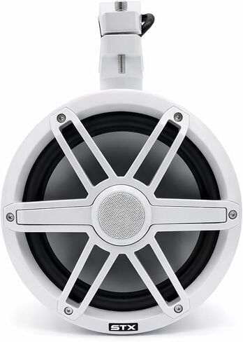 STX Audio STX65MTW Marine Wakeboard Tower Speakers - 600W Max Power, RGB LED Lighting, Compact Design for Boats and UTVs in Kuwait